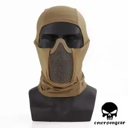 Passamontagna Shadow Warrior con Rete in Metallo Tan Emerson
