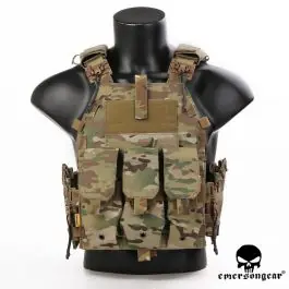 Gilet Tattico Plate Carrier con Sgancio Rapido Multicam Emerson (EM7405MC)