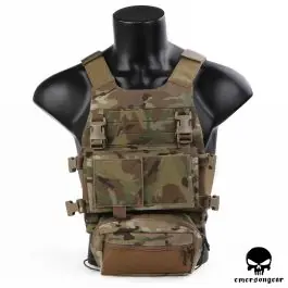 Tactical Vest Gilet Tattico con Chest Rig Multicam Emerson
