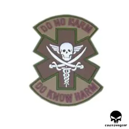 Patch in PVC Do no Harm Emerson (EM5541A)