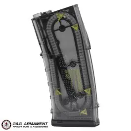 Caricatore Monofilare MID-CAP da 105 colpi Competition per serie SSG-1 G&G