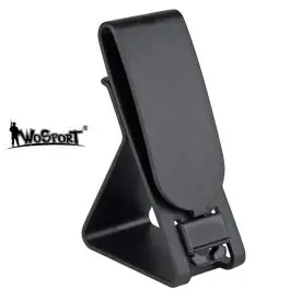 Porta Cuffie per Cintura Nero WoSport