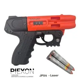 Pistola Spray al Peperoncino JPX4 con LASER PIEXON con Colpi INCLUSI
