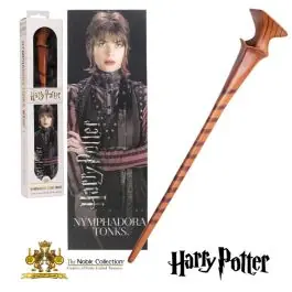 Bacchetta di Nymphadora Tonks e Segnalibro The Noble Collection originale Warner Bros
