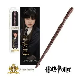 Bacchetta di Cho Chang e Segnalibro The Noble Collection originale Warner Bros
