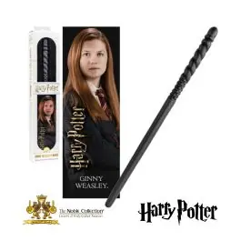 Bacchetta di Ginny Weasley e Segnalibro The Noble Collection originale Warner Bros