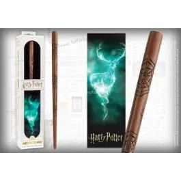 Bacchetta di James Potter e Segnalibro The Noble Collection originale Warner Bros