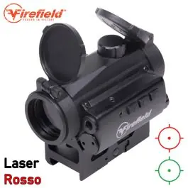 Red Dot Firefield® Impulse 1x22 Compact Sight con Laser Rosso Nero