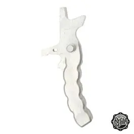 Grilletto RetroArms per AR15 M4 CNC Tipo F Argento Gearbox V2