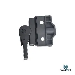 Attacco Rapido QD Quick Detach in Plastica per DBAL-A2 Nero WADSN
