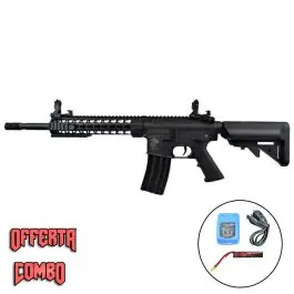 Fucile elettrico M4 KEYMOD DA 10""Combat Marine D BOYS Offerta Combo