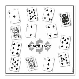 Bersaglio Gioco per Arco Black Jack 63x63 cm Krueger