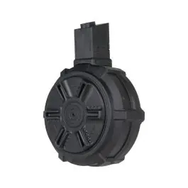 Caricatore Drum Manuale 1500 BB‘s per fucile elettrico PCC45 - G&G