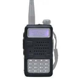 Custodia in gomma nera per radio UV-5R - Baofeng (CH--5)