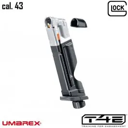 Caricatore T4E .43 Emergenza per Glock 17 Gen5 Umarex (372954)(211.101)
