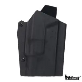 Fondina Kydex Quick Pull per Serie Glock 17 anche con Torcia XH35 Nero WoSport