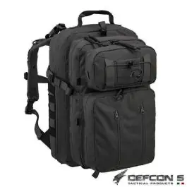 Zaino 40lt ""Roger"" EveryDay per tutti i giorni - Nero Defcon 5