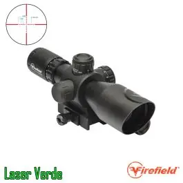 Ottica Barrage 2.5-10x40 con Laser Verde Firefield®