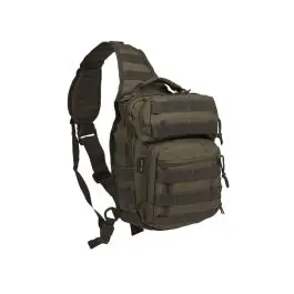Zaino monospalla piccolo 10 litri Verde MIL-TEC®