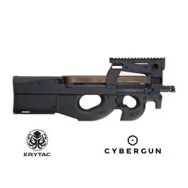 Fucile Elettrico FN P90 (KRYTAC) - Loghi Originali - Nero - FN Herstal