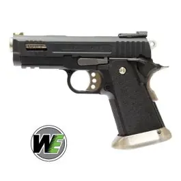 Pistola a gas HI-CAPA 3.8 VELOCIRAPTOR WET Custom Blowback nera WE
