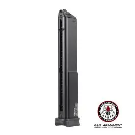 Caricatore GAS HI-CAP LIGHT WEIGHT 50 per pistola GTP 9 G&G (G08200)
