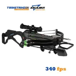 Balestra sportiva EXCALIBUR TWINSTRIKE TAC2 340FPS FULL KIT
