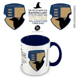 Tazza Corvonero dalla saga di Harry Potter bianca e blu da 315ml