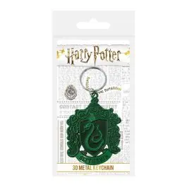 Portachiavi in metallo di Harry Potter stemma Serpeverde