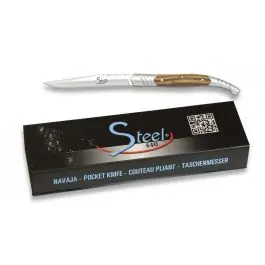 Coltellino stiletto 11.20 cm manico legno ALBAINOX