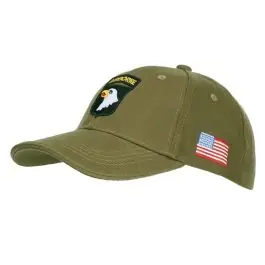 Cappello Baseball Verde 101st Airborne