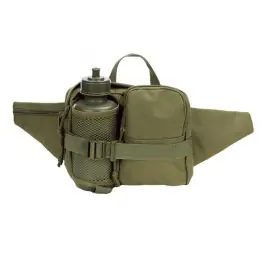 Marsupio con borraccia VERDE