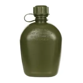 Borraccia in plastica 1 litro Verde