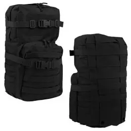 Zaino combat back pack nero molle sistem 101 INC
