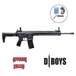 Fucile elettrico M4-L KEYMOD D BOYS Offerta Combo