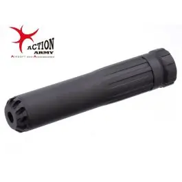 Silenziatore nero per pistola AAP-01 Action Army