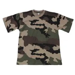 T-shirt in cotone Vegetata halbarm mfh