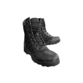 Anfibi eco pelle-cordura high grip NERI