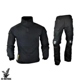 Divisa mimetica completa Combat Warrior Black Js Tactical (JSWAR-BK)