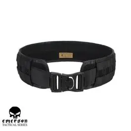 Cinturone tattico nero con sistema M.O.L.L.E. Emerson (EM9241B)