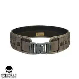 Cinturone Tattico Verde Con Sistema M.O.L.L.E. Emerson (EM9241F)