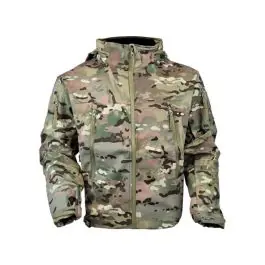 Giacca Shark Skin Impermeabile Ed Anti-Vento Interno Felpato multicam JS-TACTICAL (JW-MC)