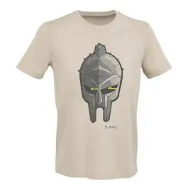 T-Shirt con Elmo da Gladiatore - Sfondo Desert Dust - Defcon 5 (DF5-TFL03 DD)