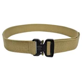 Cintura tattica 1,5"" tan , JS-TACTICAL fibia in metallo