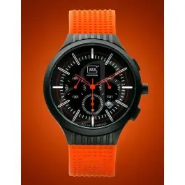 Orologio chrono Glock Nero/arancio prodotto ufficiale Glock