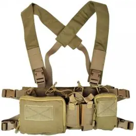 Tactical Vest II Gilet Tattico Leggero Multifunzione - Tan - WoSport