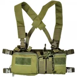 Tactical Vest II Gilet Tattico Leggero Multifunzione - Verde - WoSport