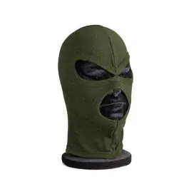 Passamontagna balaclava in nomex a 3 fori colore verde - Defcon5 (D5-1935N OD)