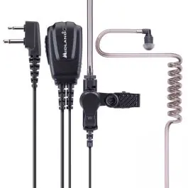 Auricolare pneumatico MA31 SECURE TX microfono solo PTT