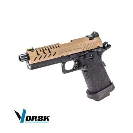 Pistola a Gas vorsk Hi Capa 4.3 Nera / Tan (VGP-02-02)